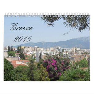 Calendrier Mural Grèce 2015