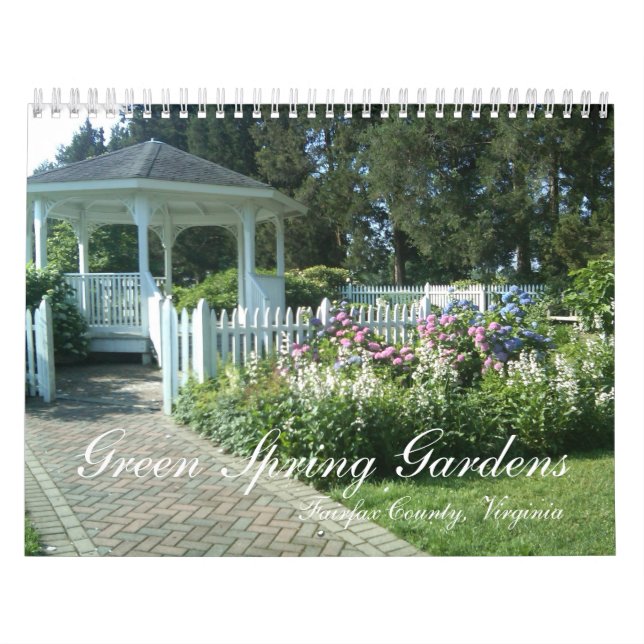 Calendrier Mural Green Spring Gardens, Fairfax County, Virgini... (Protection)