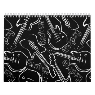 Calendrier Mural Guitare