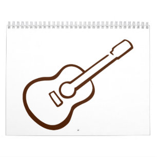 Calendrier Mural Guitare classique