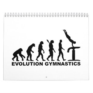 Calendrier Mural Gymnastique de l'évolution