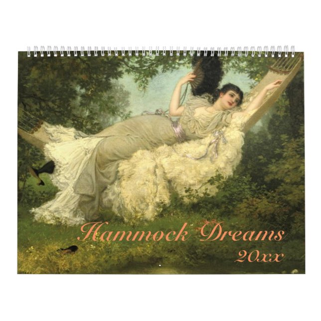 Calendrier Mural Hammock Dreams (Protection)