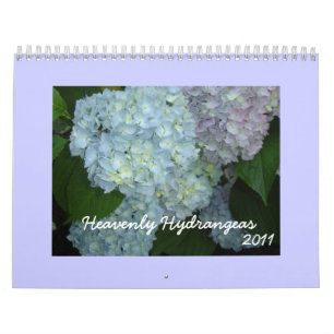 Calendrier Mural Heavenly Hydrangeas - 2011