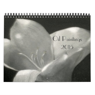 Calendrier Mural Huile Paintings2015