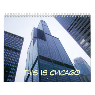 Calendrier Mural Ici Chicago