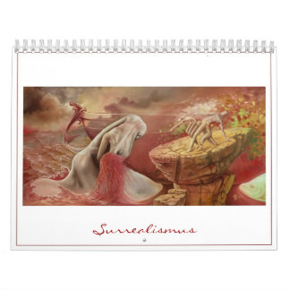 Calendrier Mural Illusions optiques surréalistes