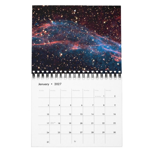 Calendrier Mural Images de la NASA (Jan 2027)