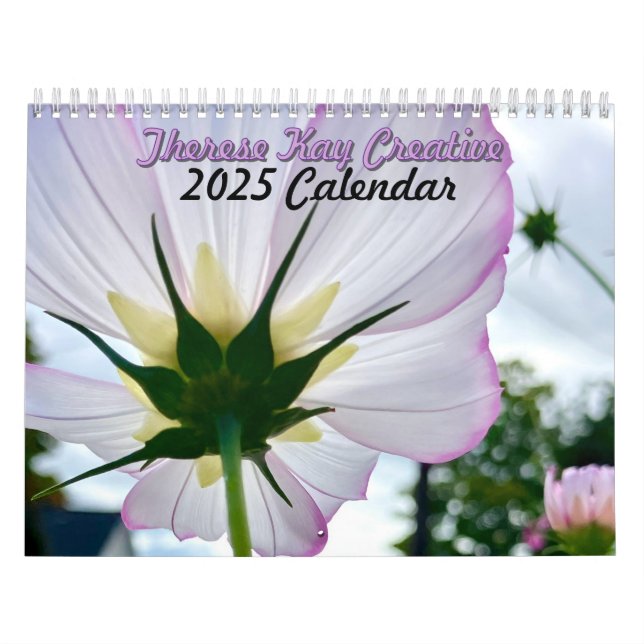 Calendrier mural Inspirationnel 2025 avec contenu  (Protection)