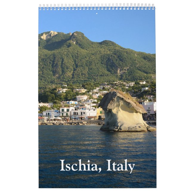Calendrier mural Ischia de 12 mois (Protection)