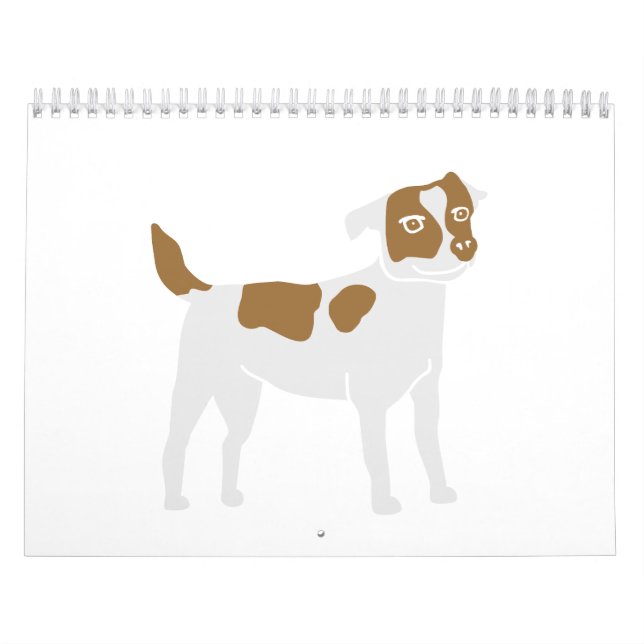 Calendrier Mural Jack Russel (Protection)