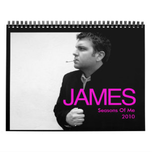 Calendrier Mural James