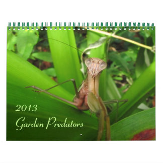 Calendrier Mural Jardins Predators 2013