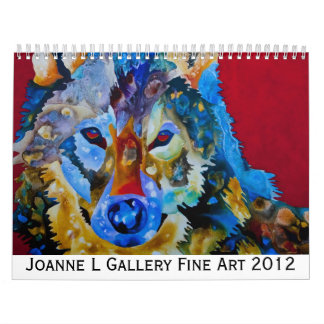 Calendrier Mural Joanne L beaux-arts 2012 de galerie