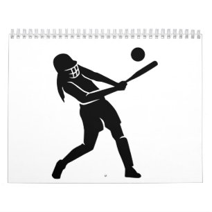 Calendrier Mural Joueur de base-ball