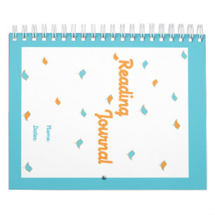 Calendrier Mural Journal de lecture