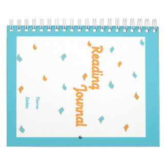 Calendrier Mural Journal de lecture