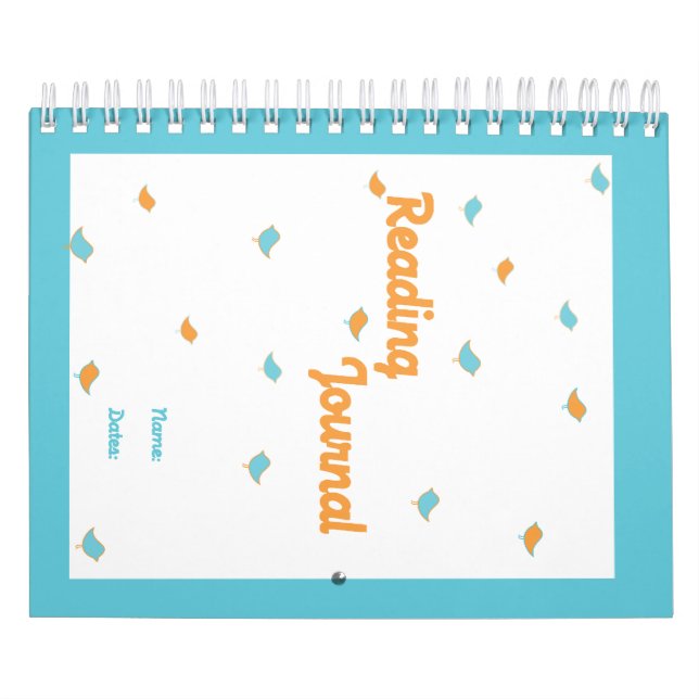 Calendrier Mural Journal de lecture (Protection)