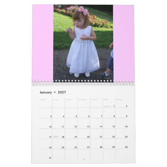 Calendrier Mural Joyeux anniversaire Nana ! (Jan 2027)