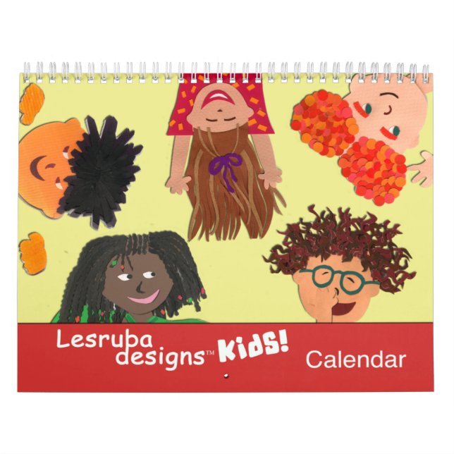 Calendrier Mural Joyeux Enfants Art pour enfants (Protection)