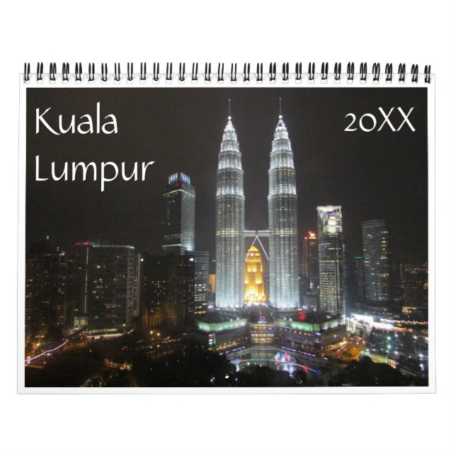 Calendrier Mural kuala lumpur 2025 (Protection)
