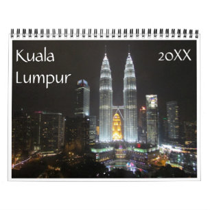 Calendrier Mural kuala lumpur 2026
