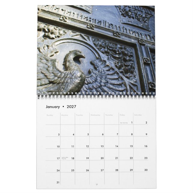 Calendrier Mural Kunst 2010 Kalender/calendrier d'art (Jan 2027)