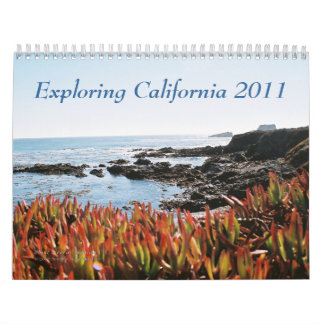 Calendrier Mural La Californie l'explorant 2017