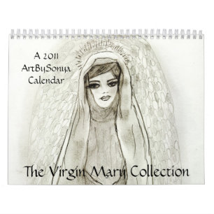 Calendrier Mural La collection de la Vierge Marie 2011