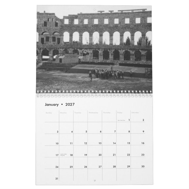 Calendrier Mural La Croatie 2015 (Jan 2027)