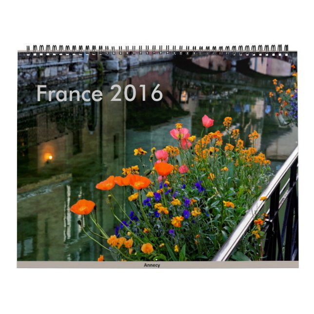 Calendrier Mural La France 2016 (Protection)