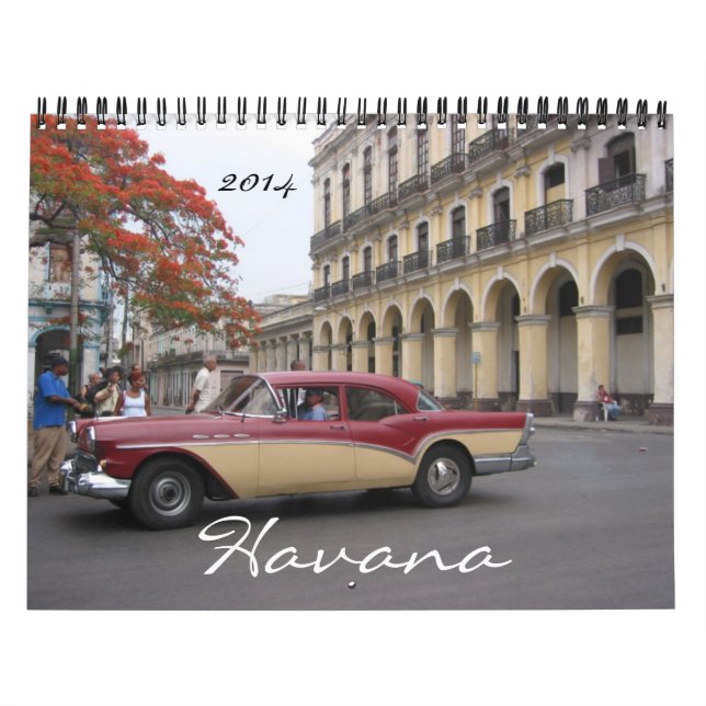 Calendrier Mural la Havane 2014 (Protection)