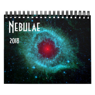 Calendrier Mural La NASA 2018 d'univers d'astronomie d'espace de
