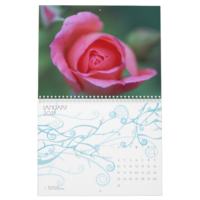 Calendrier Mural La palette de la nature (Jan 2027)