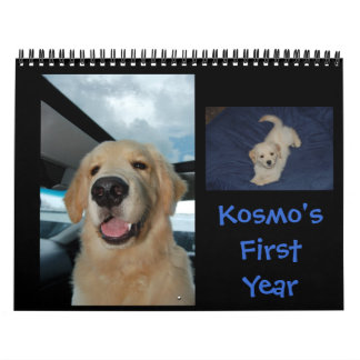 Calendrier Mural La première année de Kosmo