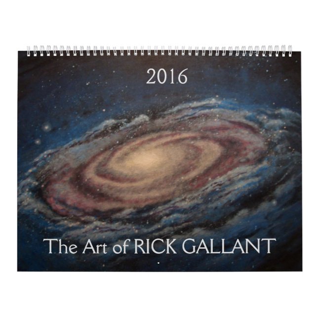Calendrier Mural L'art de Rick vaillant (Protection)