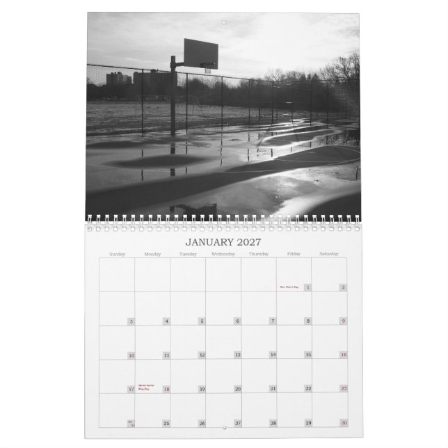 CALENDRIER MURAL LE CIEL EST UN TERRAIN DE JEU (Jan 2027)