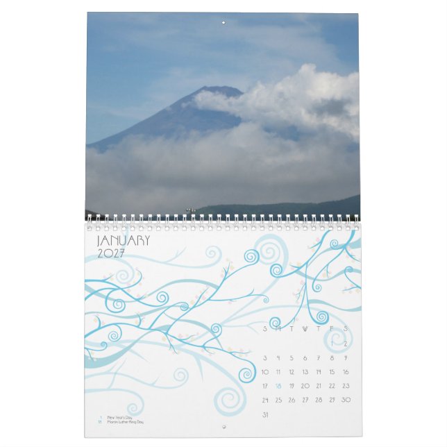 Calendrier Mural Le Japon (Jan 2027)