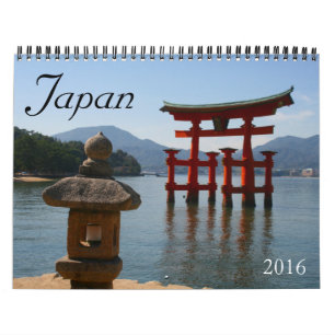 Calendrier Mural le Japon 2016