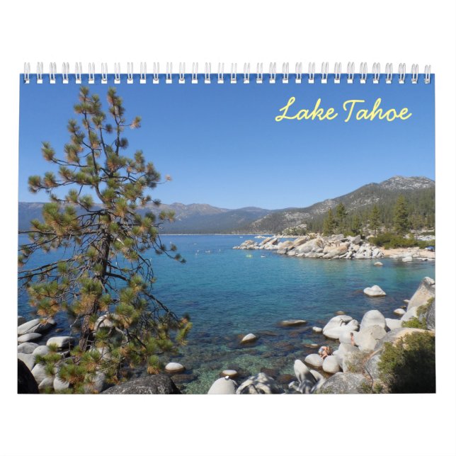 Calendrier Mural Le lac Tahoe (Protection)