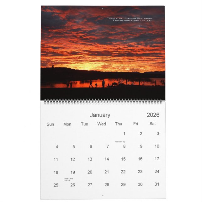 Calendrier Mural Le "meilleur" de la perspective différente de Dave (Jan 2026)