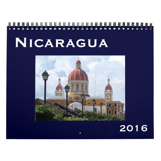 Calendrier Mural le Nicaragua 2016 (Protection)