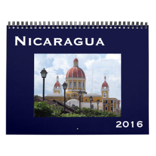 Calendrier Mural le Nicaragua 2016