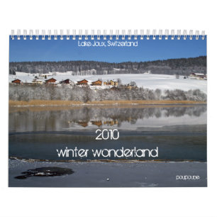 Calendrier Mural Le pays des merveilles d'hiver