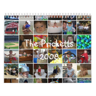 Calendrier Mural Le Pricketts 2008
