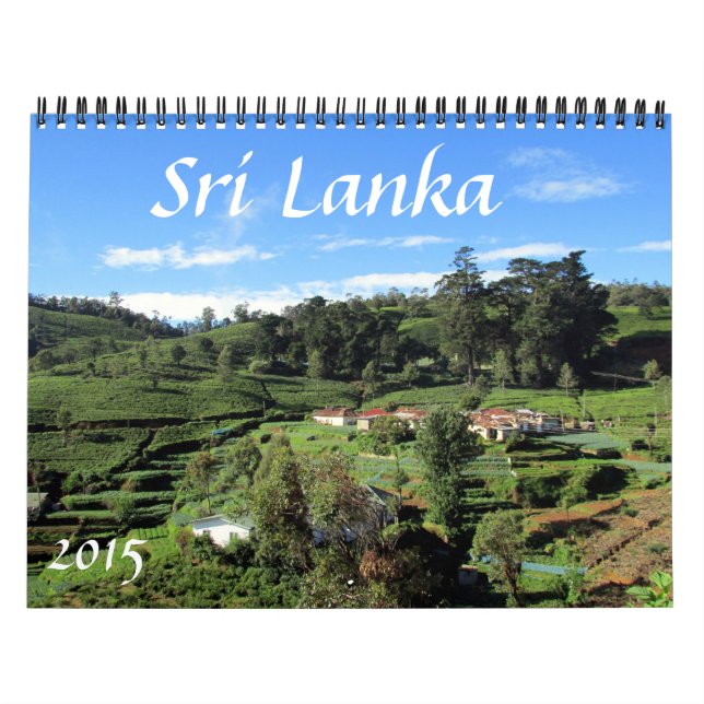 Calendrier Mural le Sri Lanka 2015 (Protection)