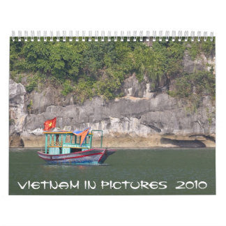 CALENDRIER MURAL LE VIETNAM DANS LES IMAGES 2010
