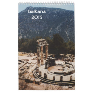 Calendrier Mural Les Balkans 2015