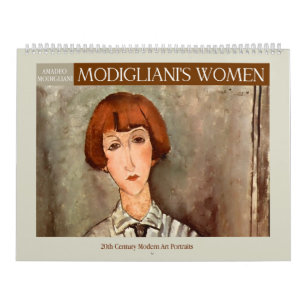 Calendrier Mural Les femmes de Modigliani 2026