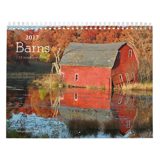 Calendrier Mural Les granges classent 2017 (Protection)