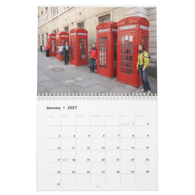 Calendrier Mural L'Europe 2009 (Jan 2027)